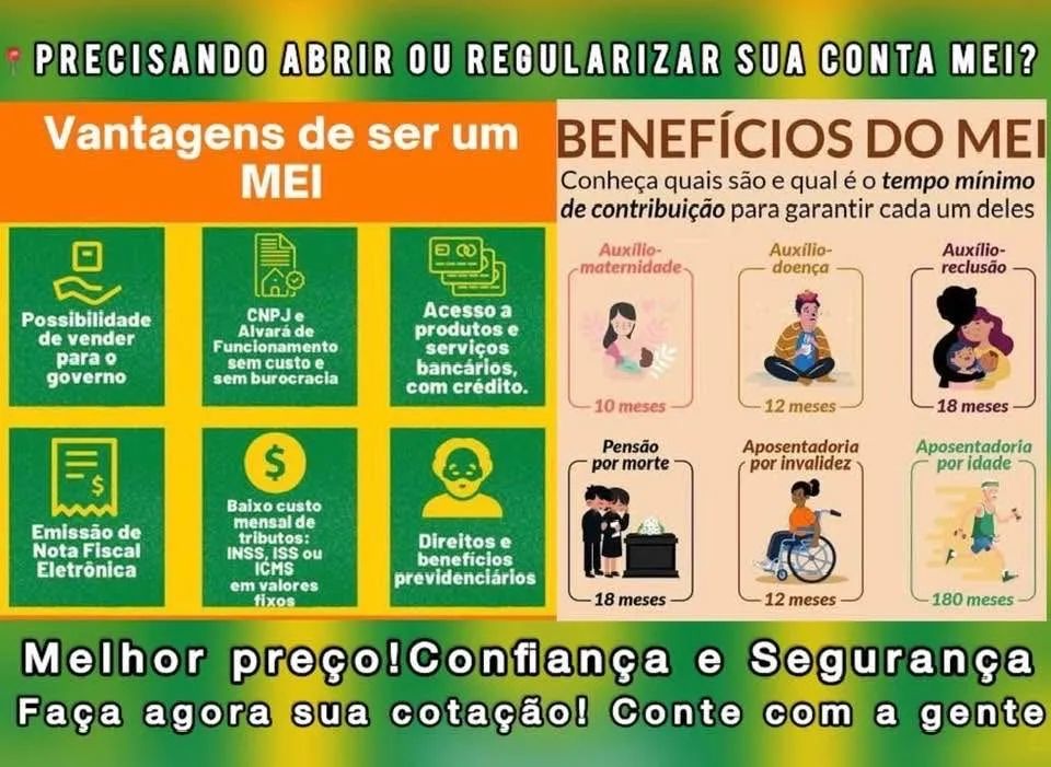 Crie sua conta MEI e tenha benefícios 