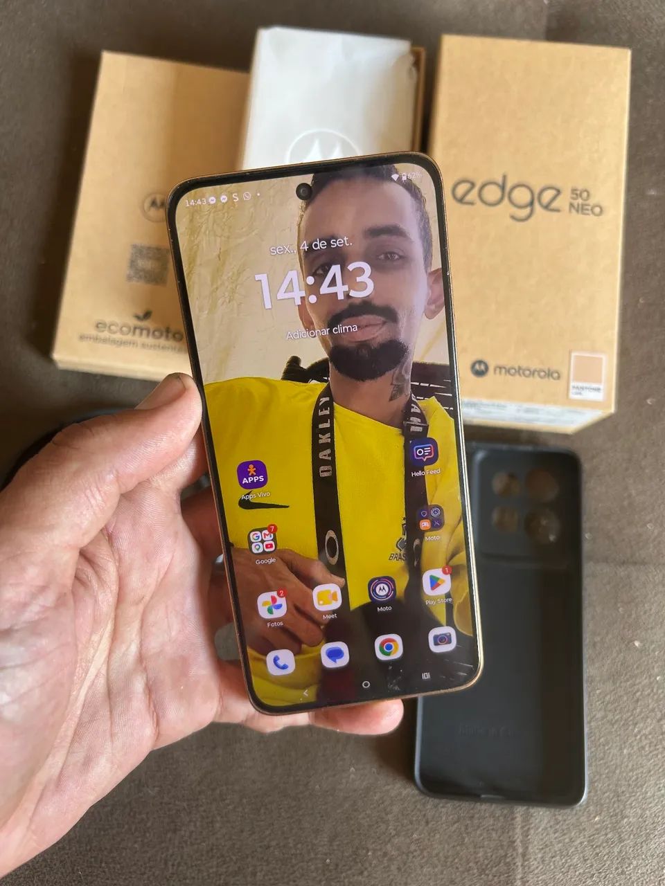 Moto Edge 50 neo 256gb - Foto 3