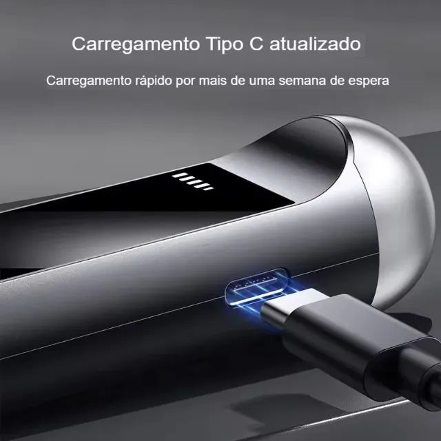 Etilômetro Testador Álcool Digital Bafometrô Alta Precisão Sensor H100 - Foto 5