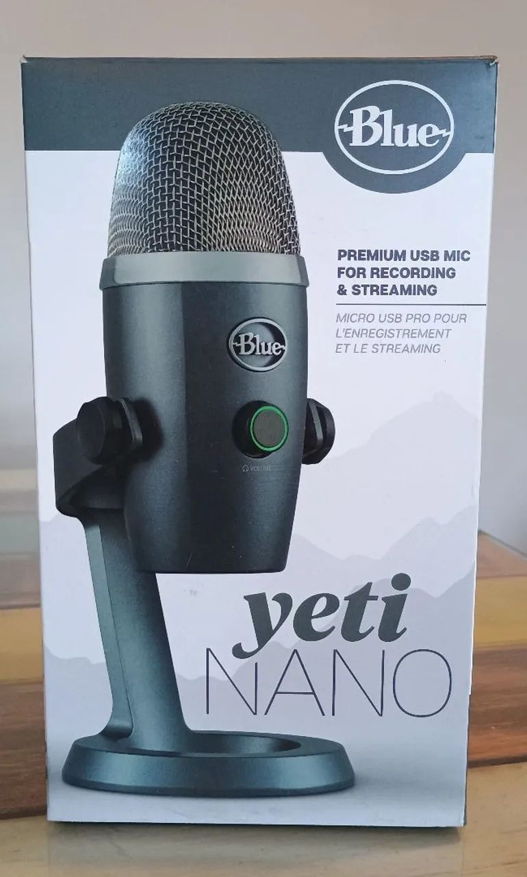 Microfone Yeti Nano - aceito proposta