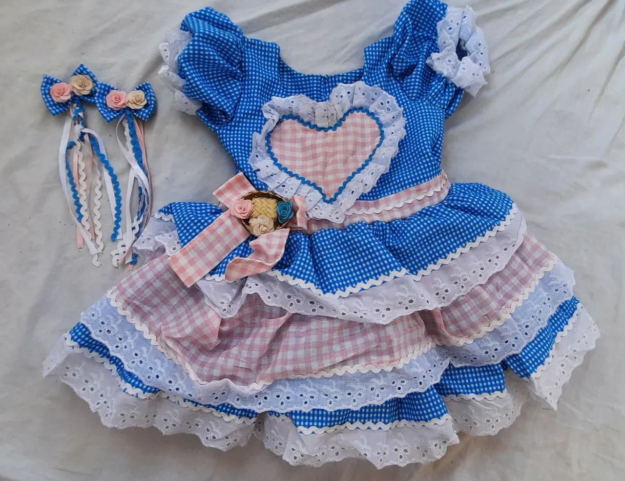 Vestido Junino - 3 e 4 anos - Foto 2