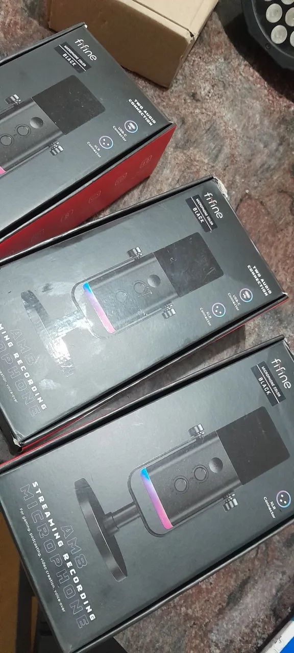 Microfone 1 disponível