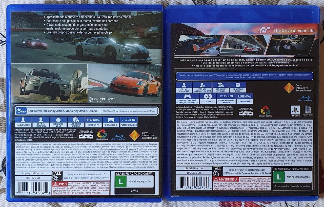 Pack Gran Turismo (Usado) - PS4 - Foto 2
