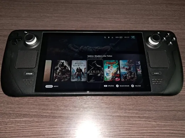 Steam Deck 64gb + SD 512gb - TOP! (Aceito Olx pay) - Consoles de