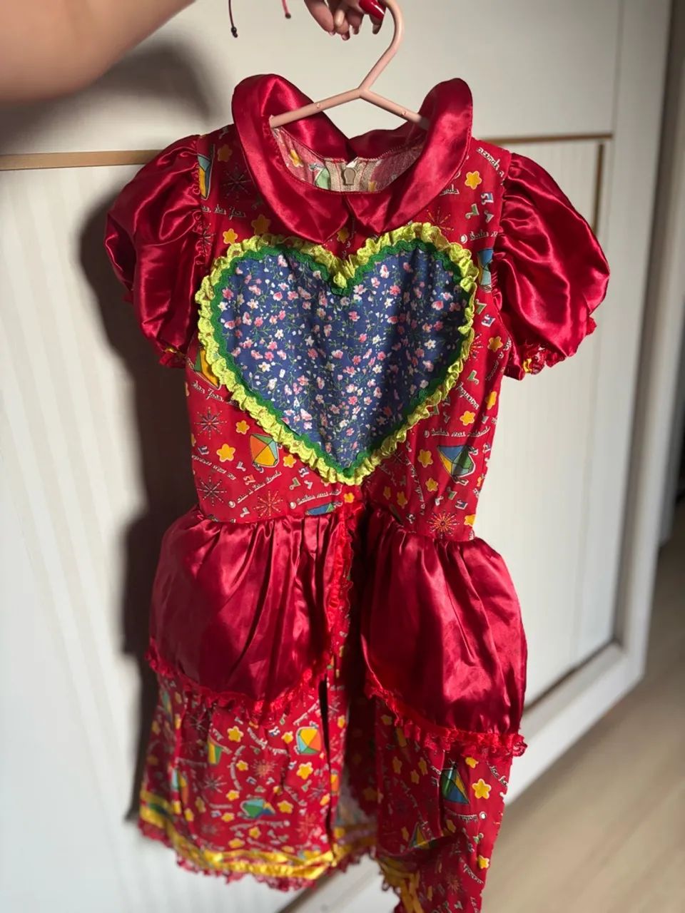 Vestido Junino Infantil 