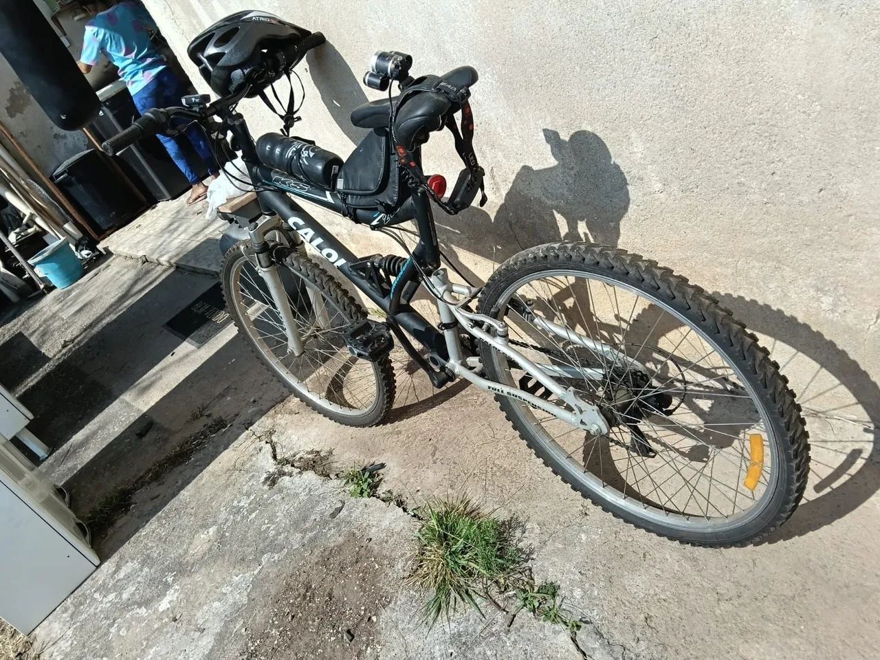 Bicicleta caloi LINDONAA  com equipamentos  - Foto 2