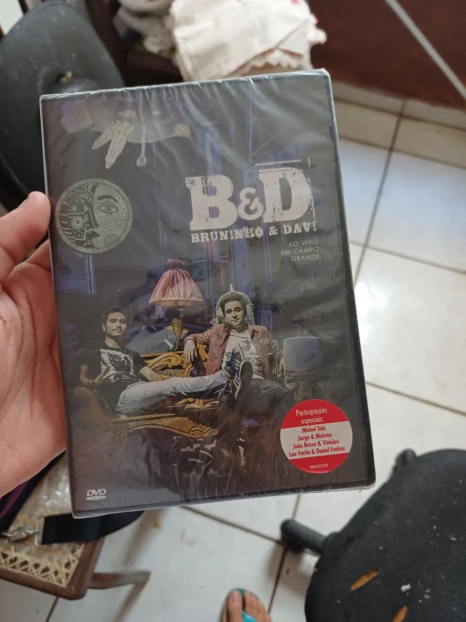 DVS BRUNINHO E DAVI COLECIONADOR