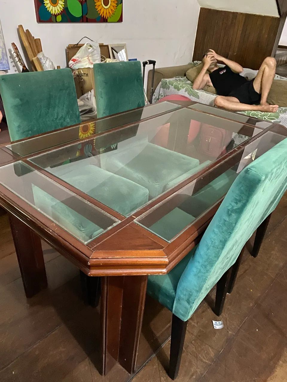 Conjunto mesa e cadeiras, vendo separado tbm - Foto 4
