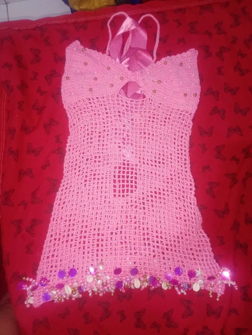 Vestido crochê  - Foto 2