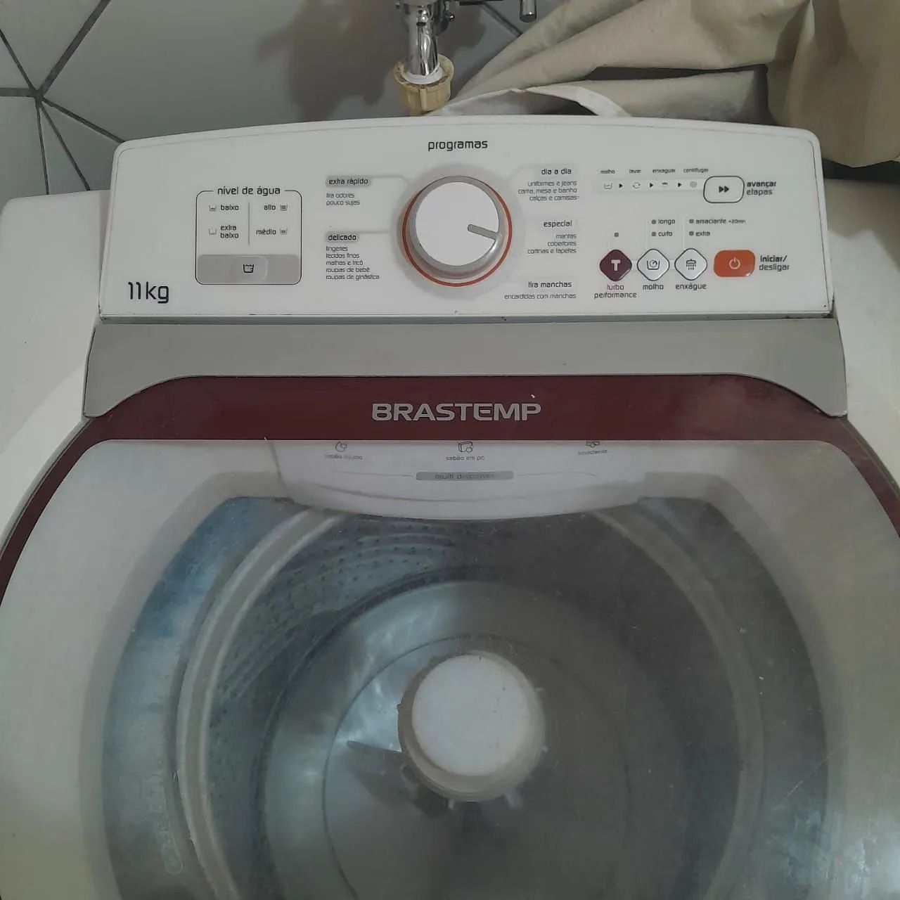 Manutenção em lava roupas 