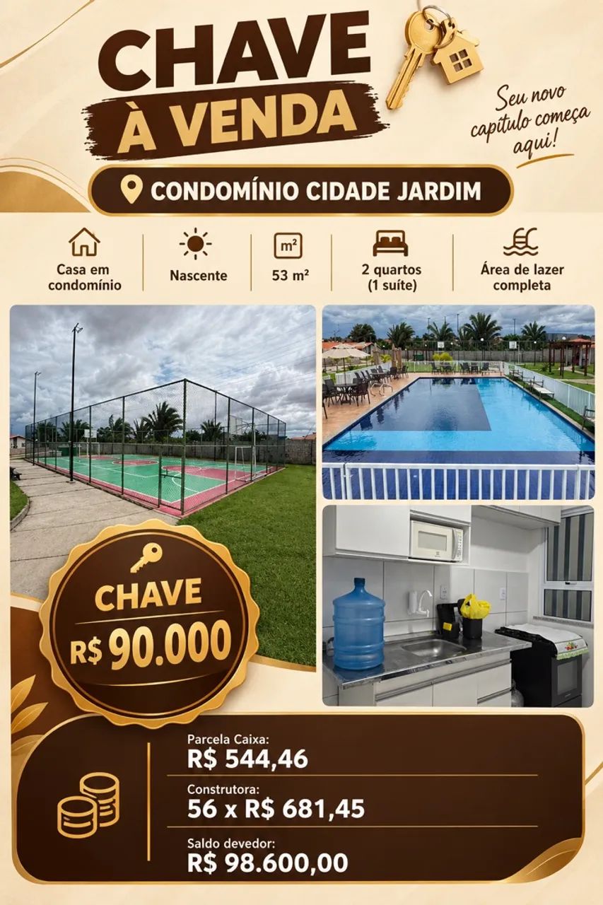 Casa de condomínio 