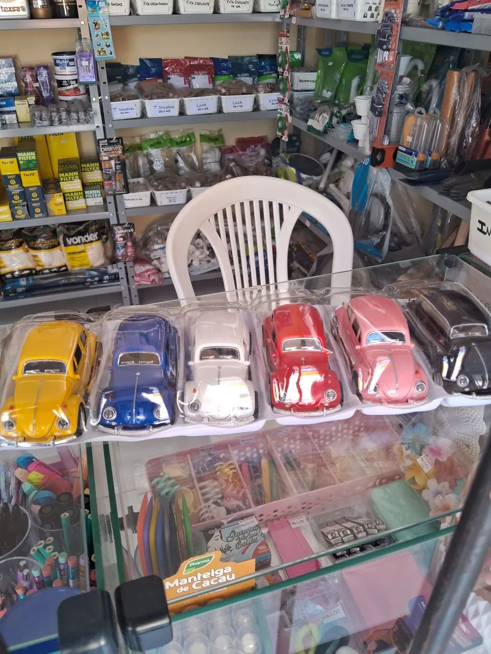 Fuscas de metal Abre portas, capô e mala - Foto 2