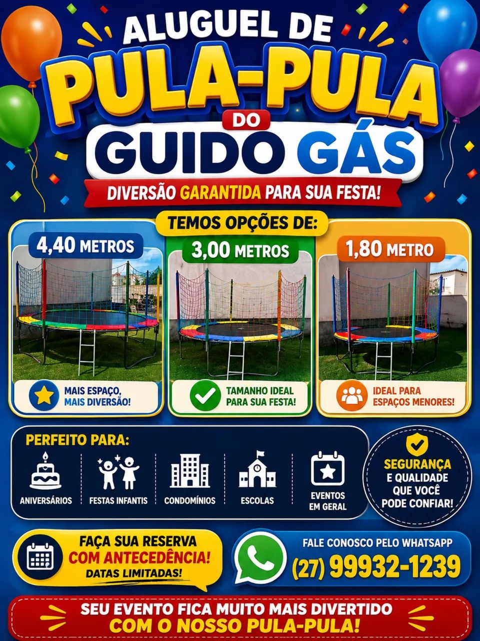 Aluguel de pula pula