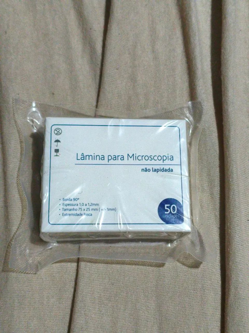 Lâminas para Microscopia
