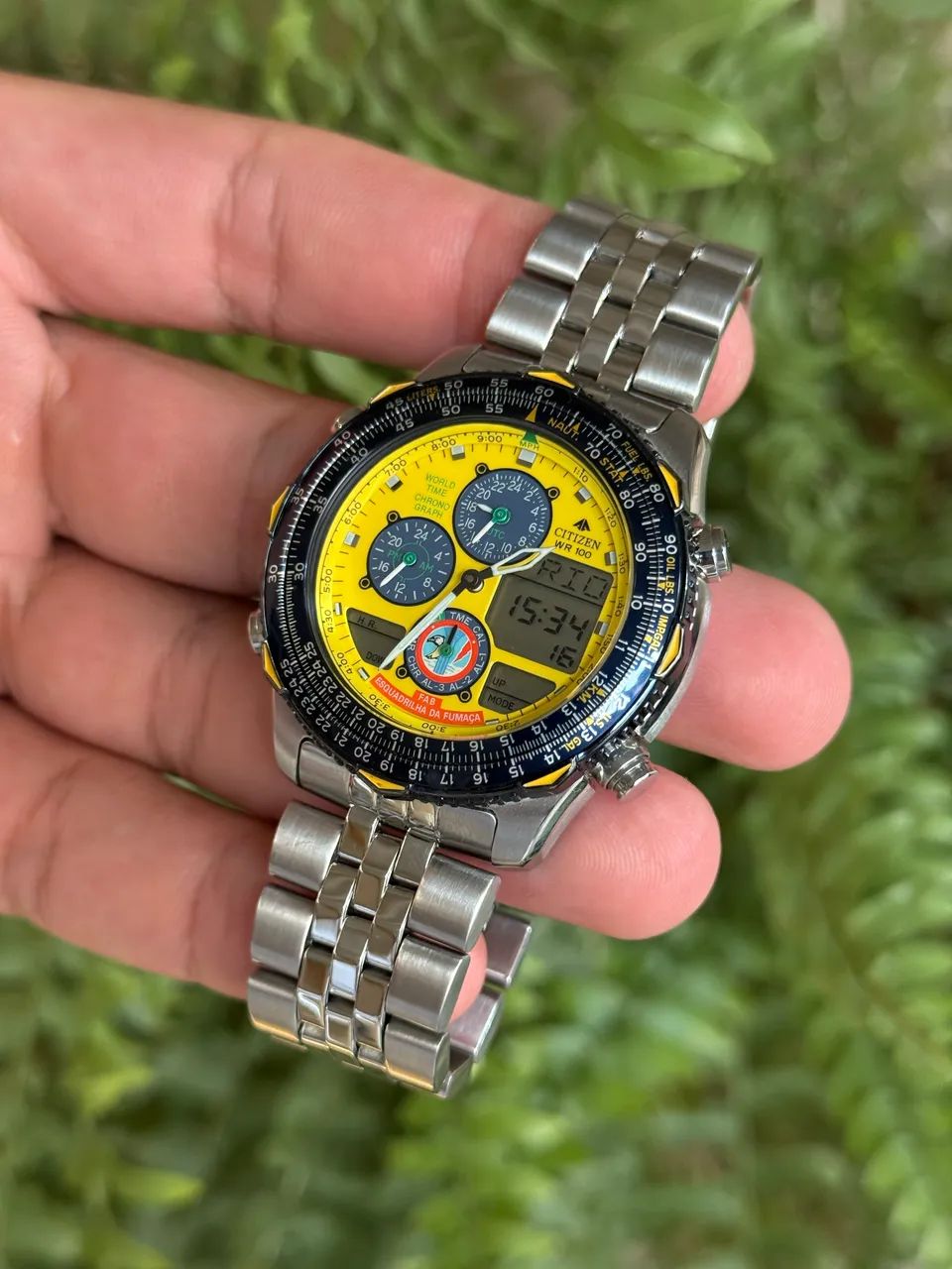 Relógio Citizen C300 Esquadrilha da Fumaça FAB - Acessórios