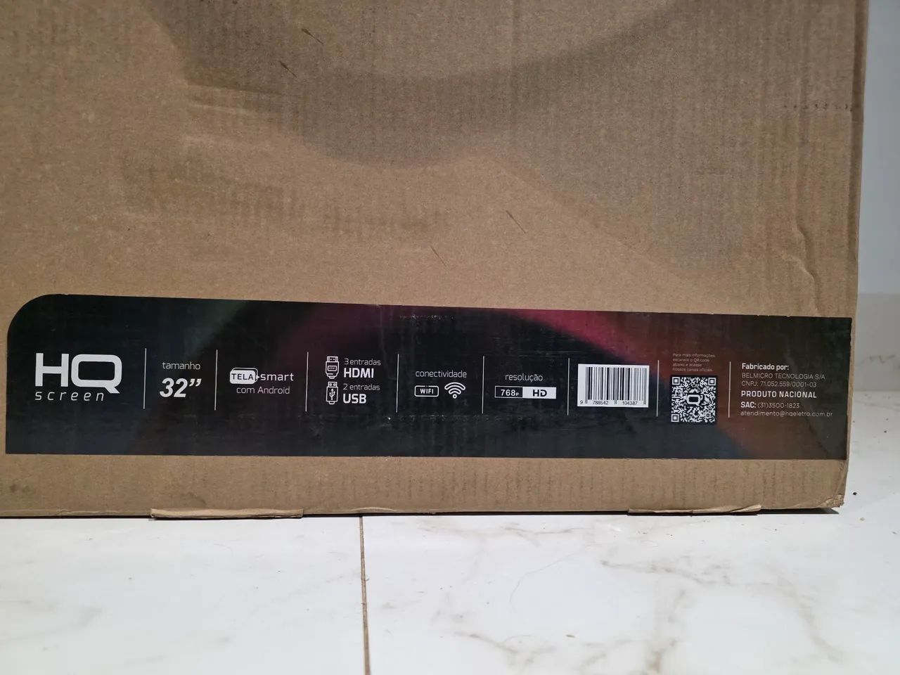 TV Led Smart 32" polegadas Android TV - Novo - Foto 2