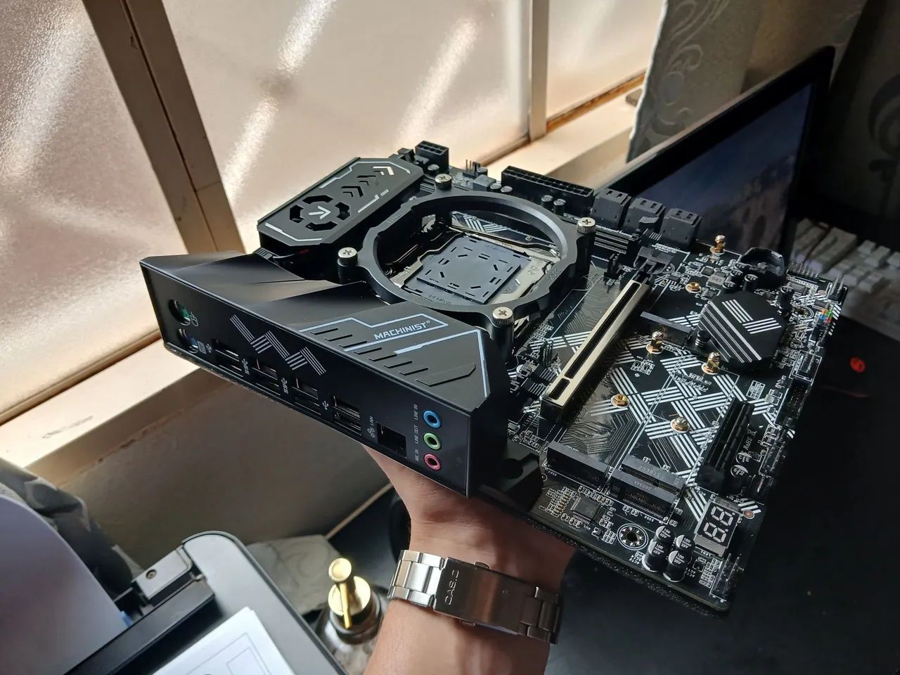 Kit Xeon placa mae e processador - Foto 2