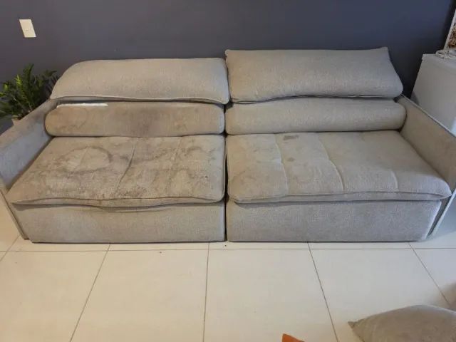 Vendo Sofá Retrátil Reclinável - Foto 2
