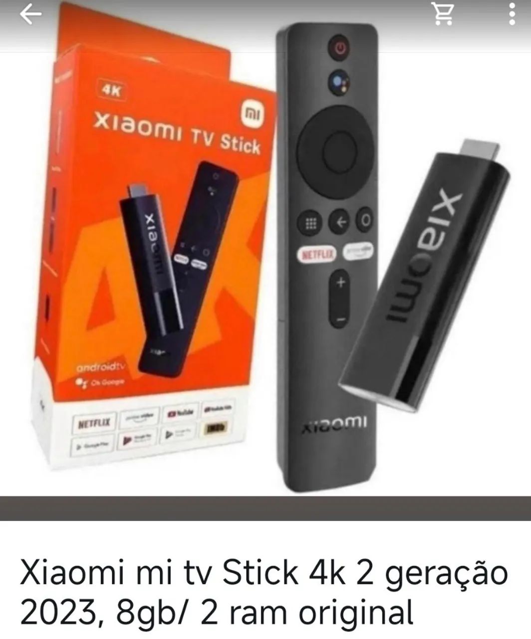 Xiaomi TV Stick 2° Geração 