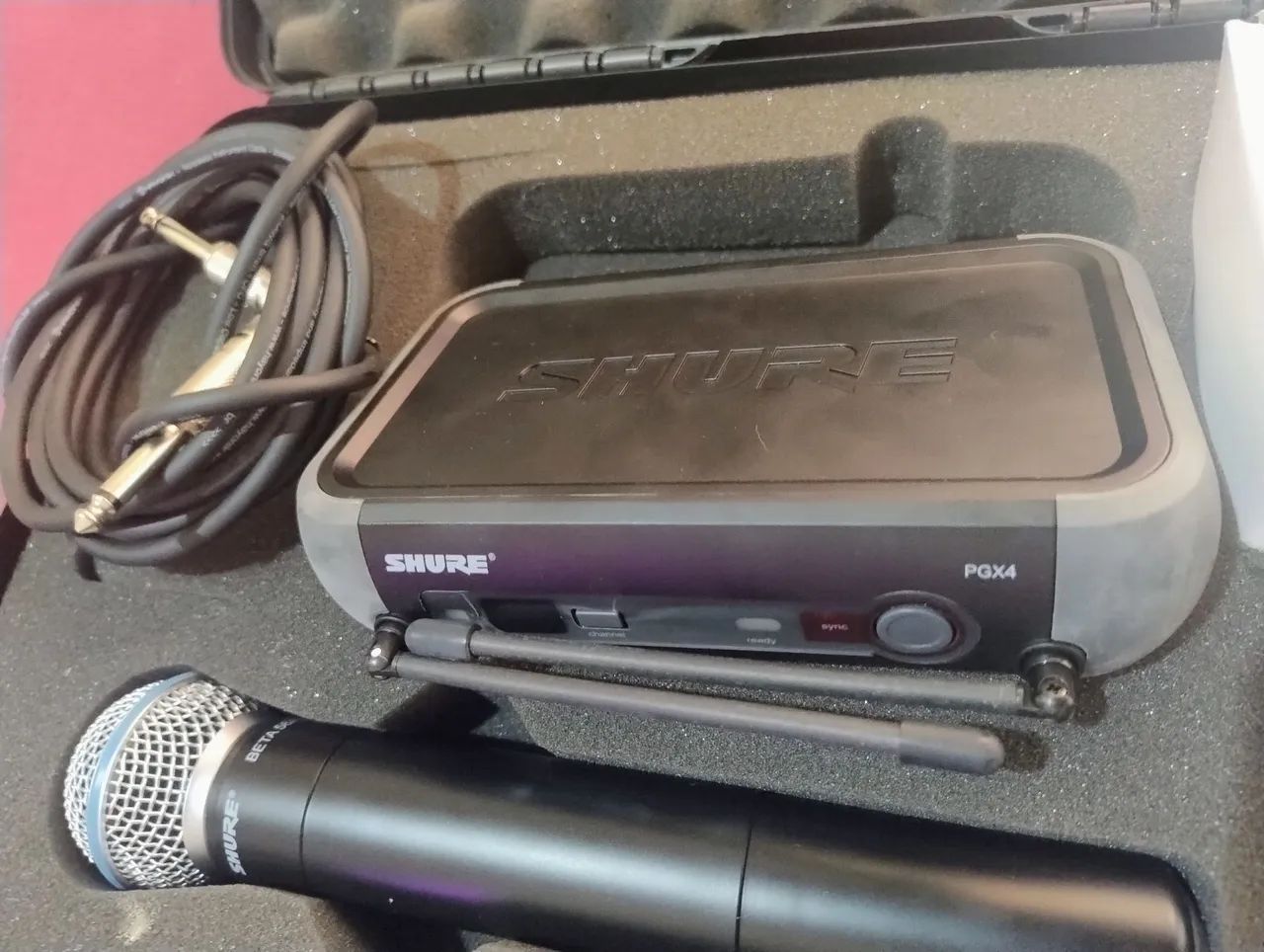 Microfone Shure PGX4 Beta 58A  - Foto 4