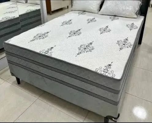 CAMA BOX CASAL D28 MOLAS ENSACADAS