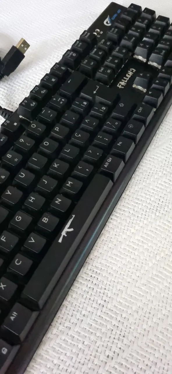 Teclado, Mouse e MousePad Gamers - Foto 4