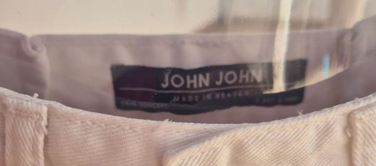 shorts jeans branco john john 36 - Foto 5