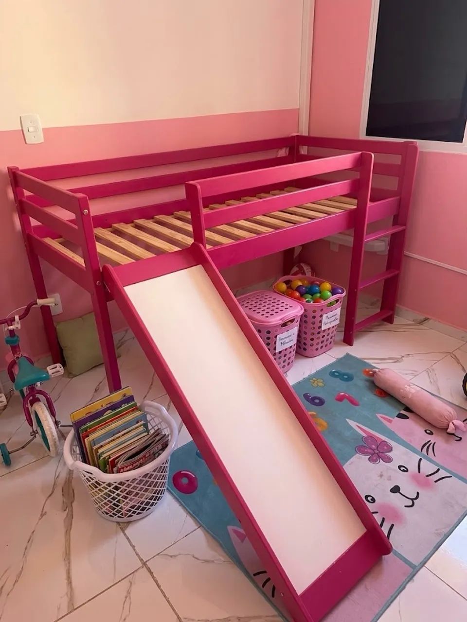 Cama infantil feminina 