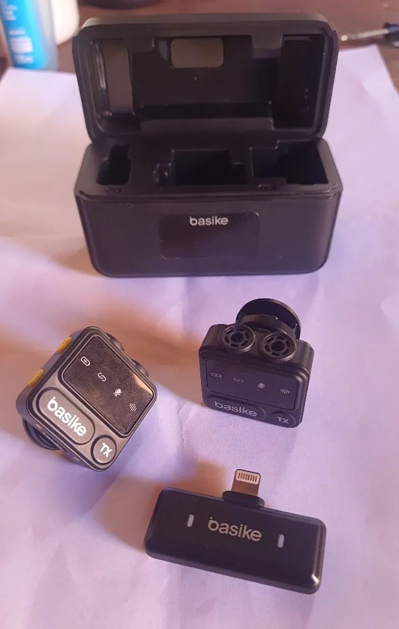 Microfone de lapela Basik - Foto 3