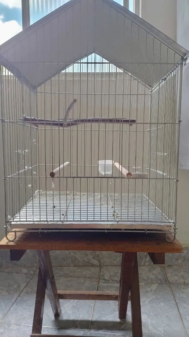 Viveiro de arame, muito novo. Pouco usado. - Foto 4