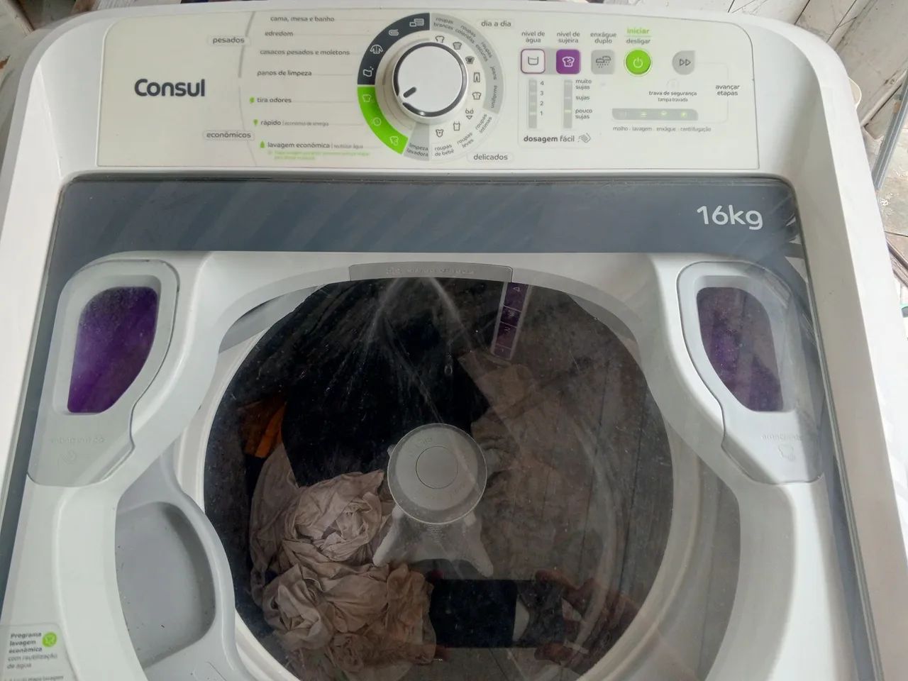 MÁQUINA DE LAVAR ROUPAS CÔNSUL 16KG 110V ENTREGO  - Foto 6