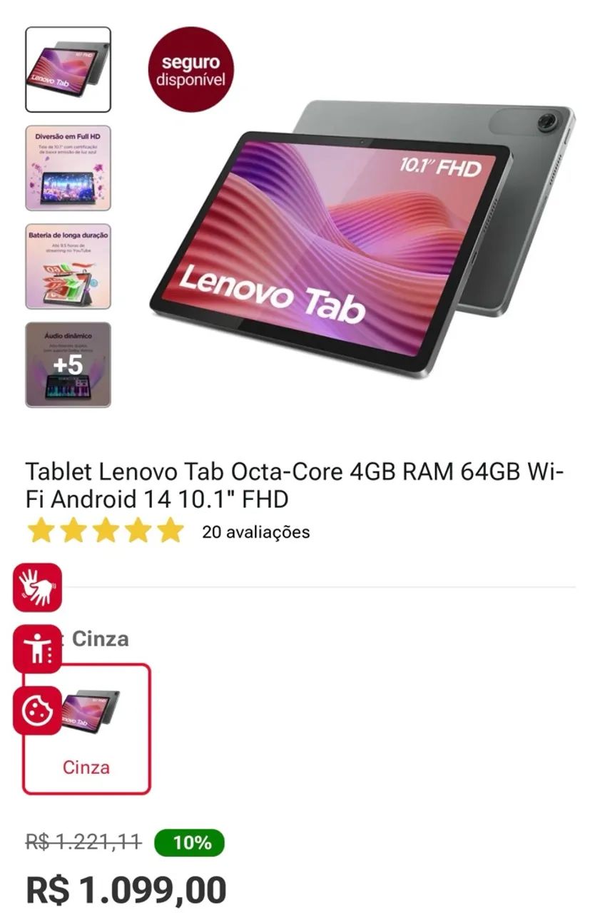 Tablet Lenovo M8 - Foto 3