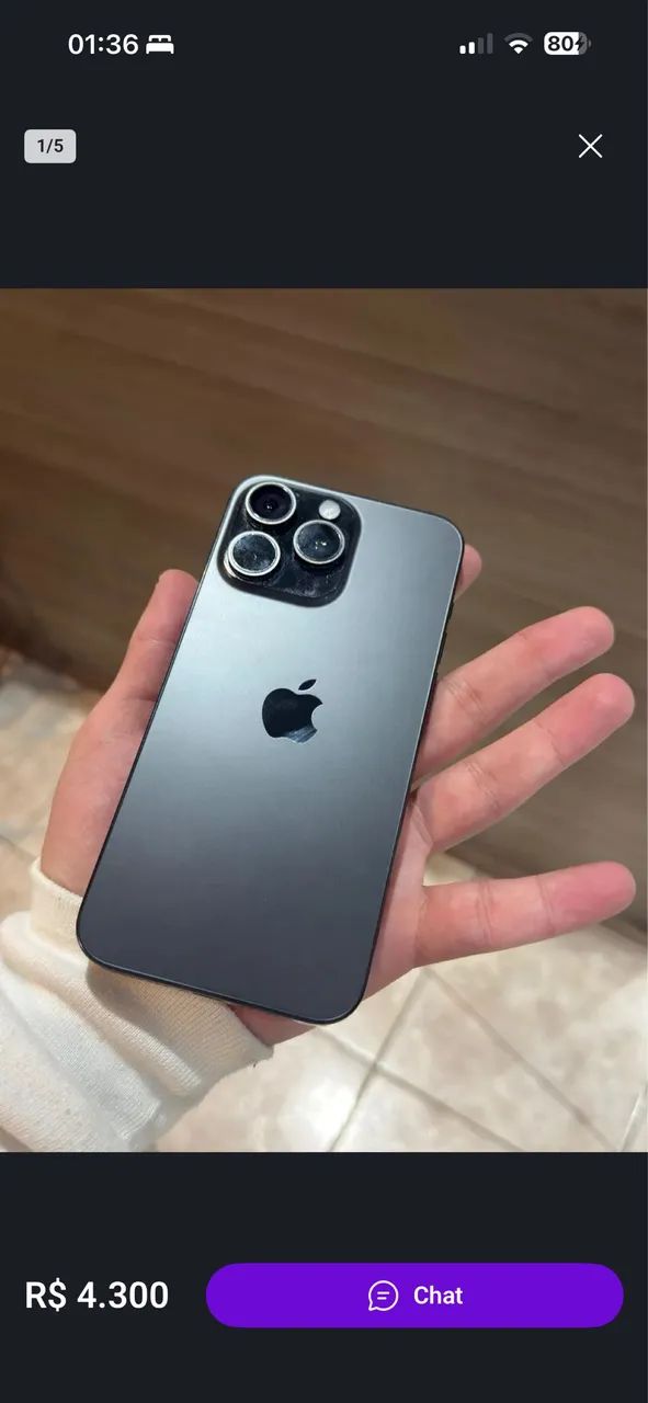 iPhone 15 PRO MAX 256GB - Foto 5