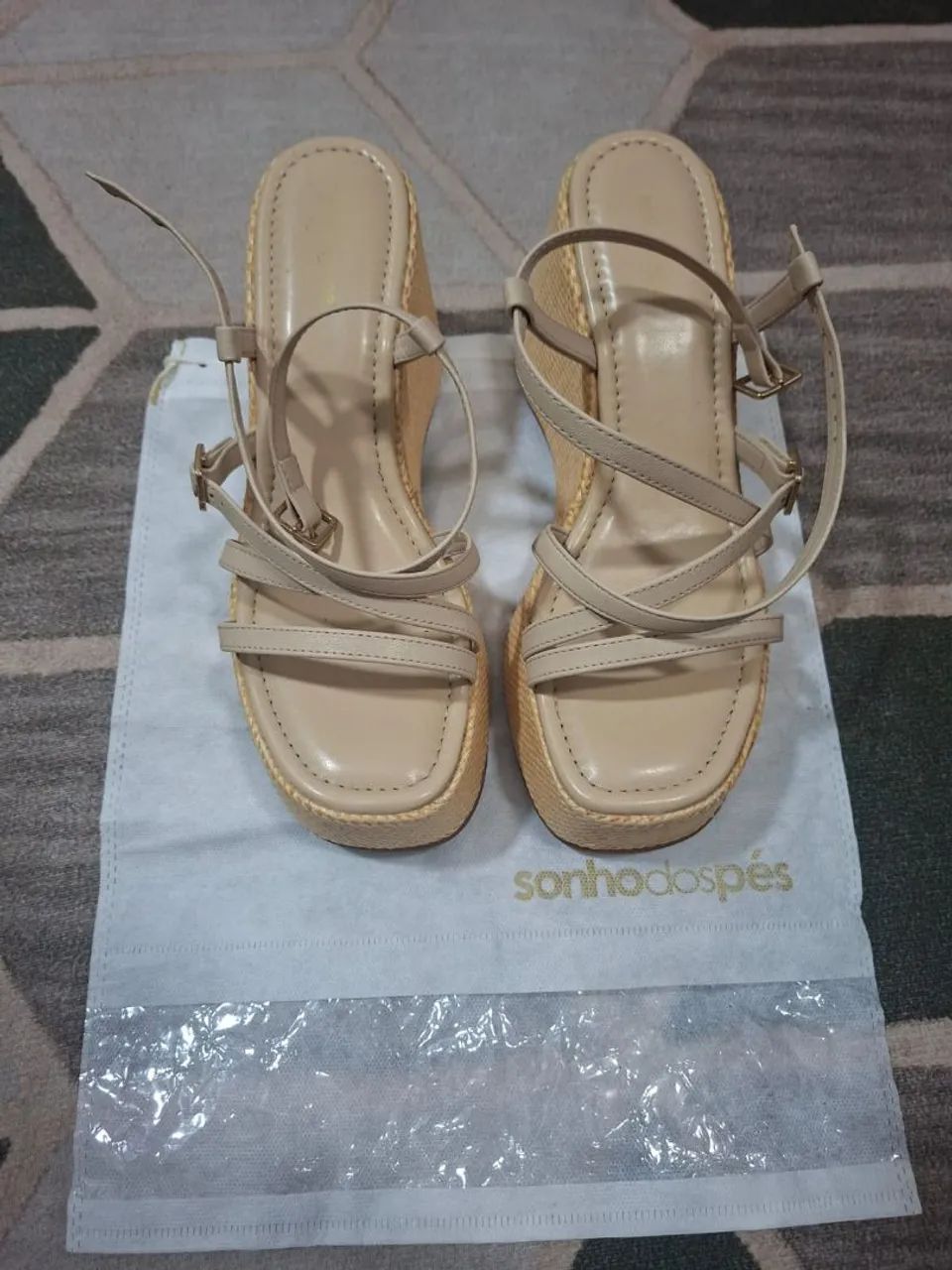 Sandália sonho dos pés tamanho 39 original  - Foto 3