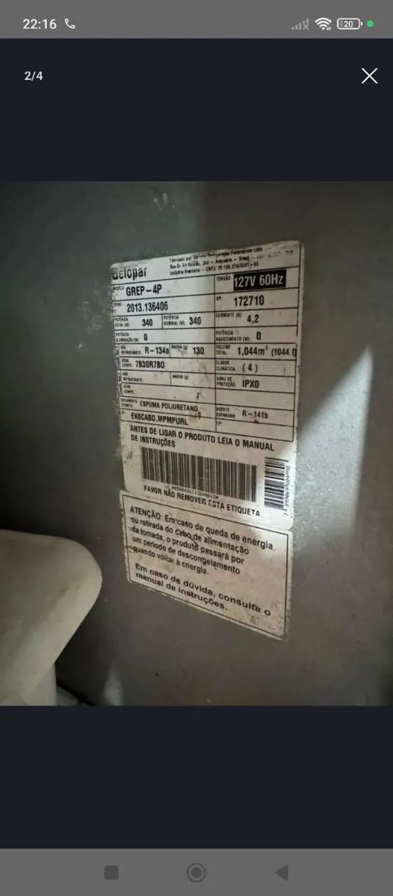 Refrigerador de alimentos - Foto 2