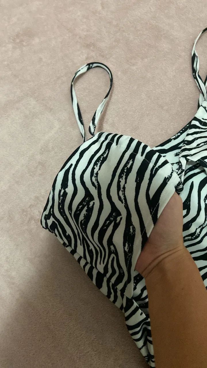 Vestido zebra tam M - Foto 3