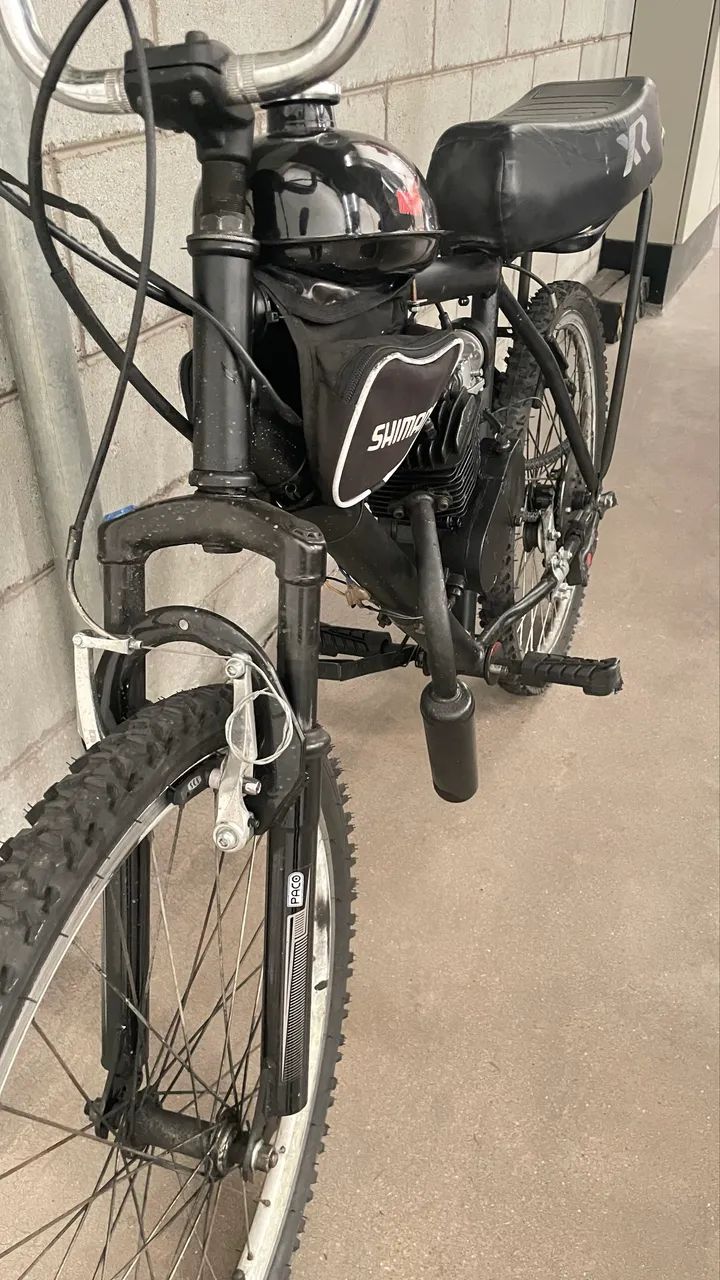 Bike motorizada semi nova  - Foto 5