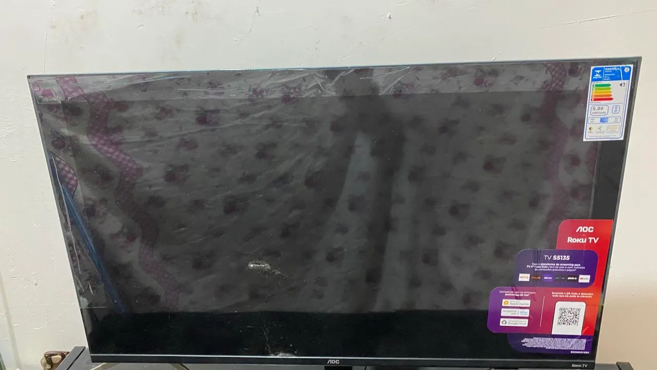 Smart TV AOC Nova Retirar Peças  - Foto 2