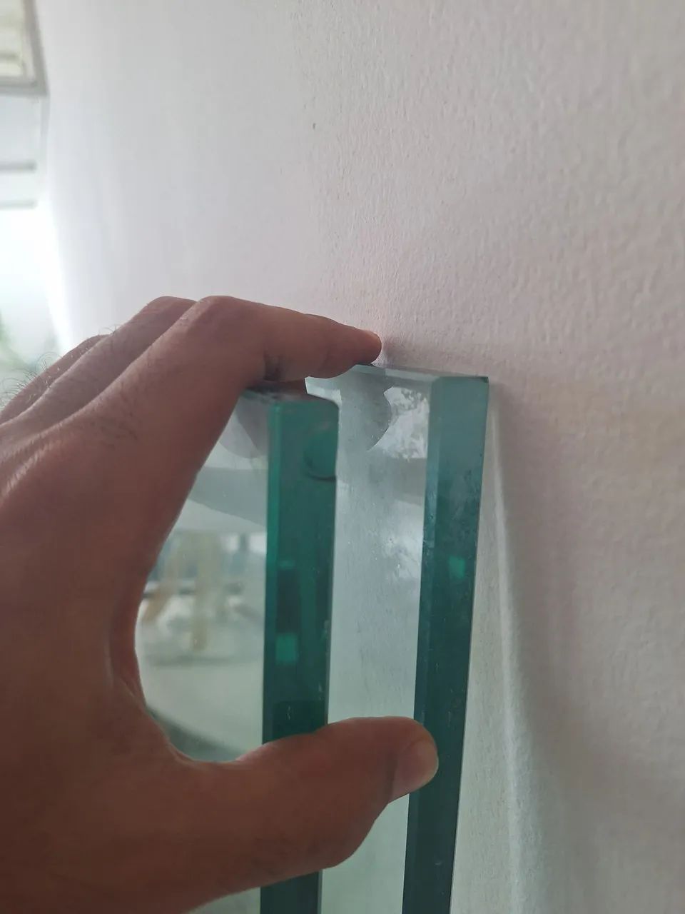 Pés ou tampos de mesa em vidro Grosso de 15mm, material robusto! - Foto 3