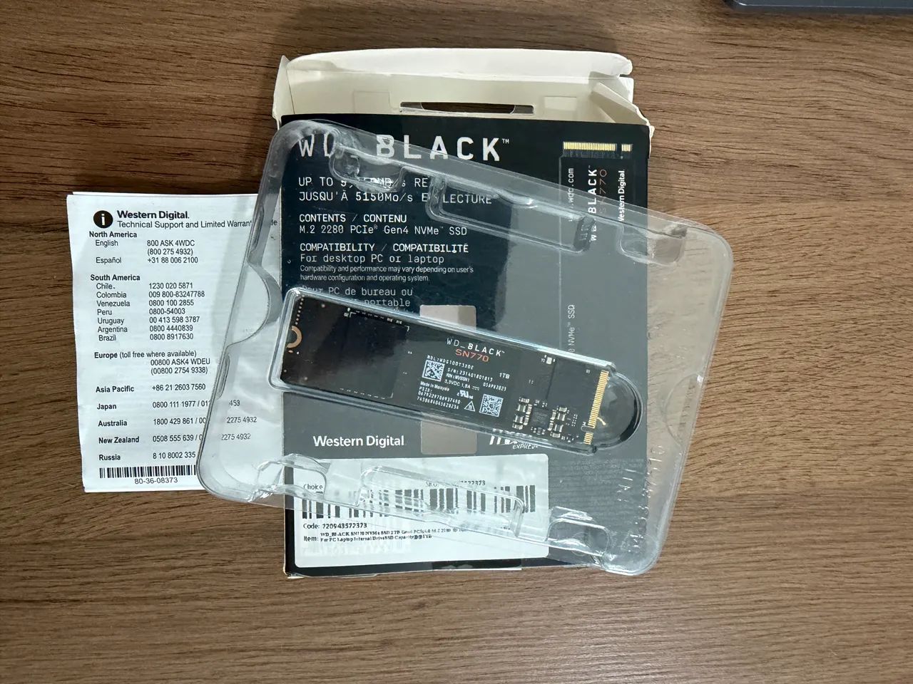 SSD WD Black SN770 1TB (PS5) - Foto 2