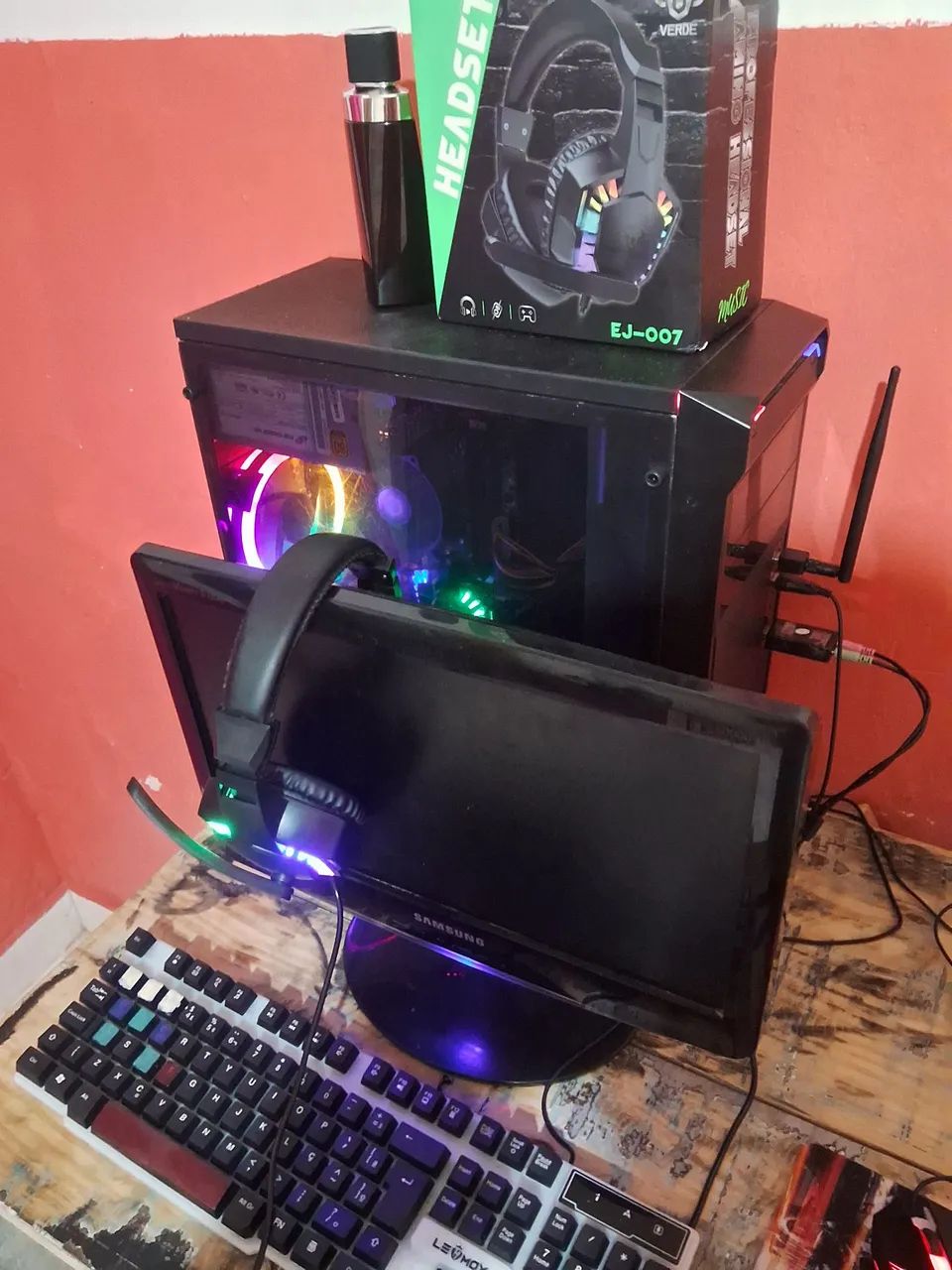 Pc game usado excelente troco por iPhone 12 pro max bom - Foto 5
