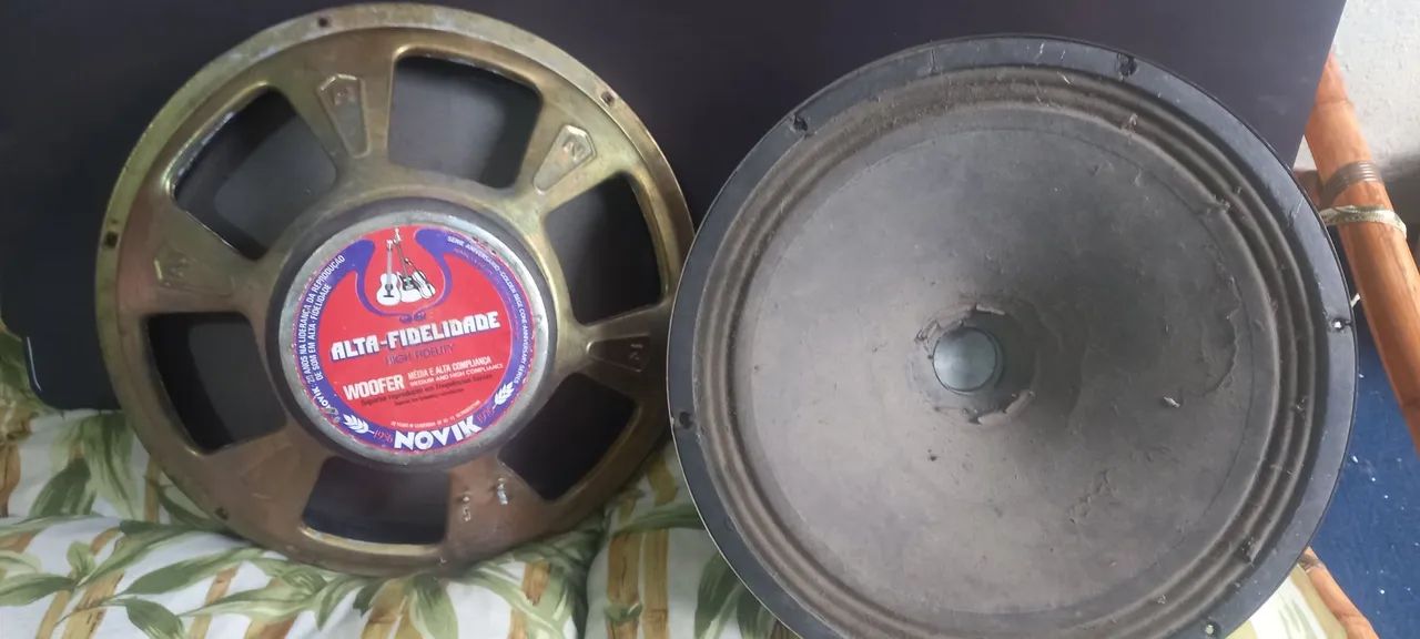 Auto Falante Novik WNX 15 polegadas raro Edição Golden Cone 1976 de aniversário.  - Foto 3