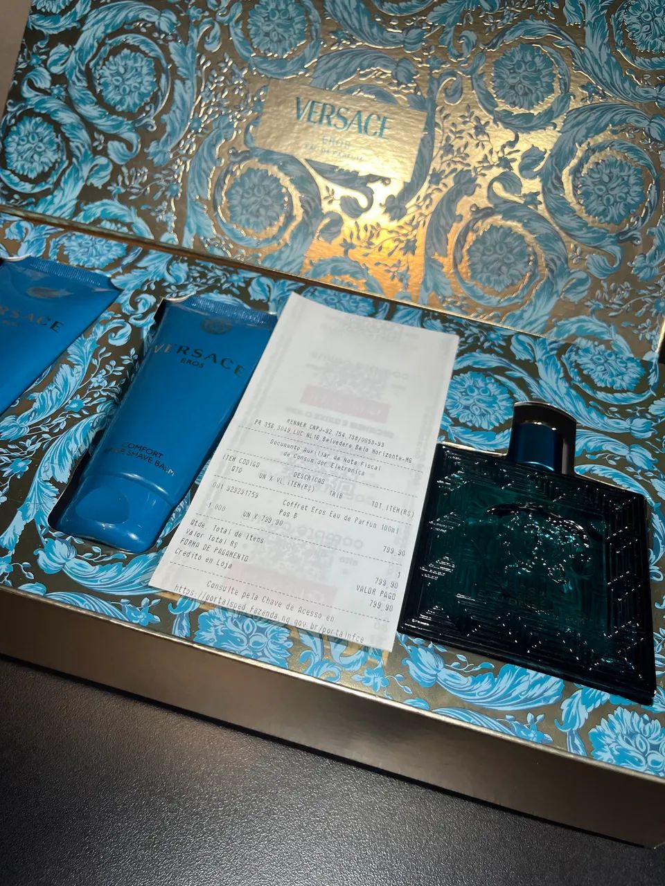 Perfume versace eros parfum kit - Foto 3