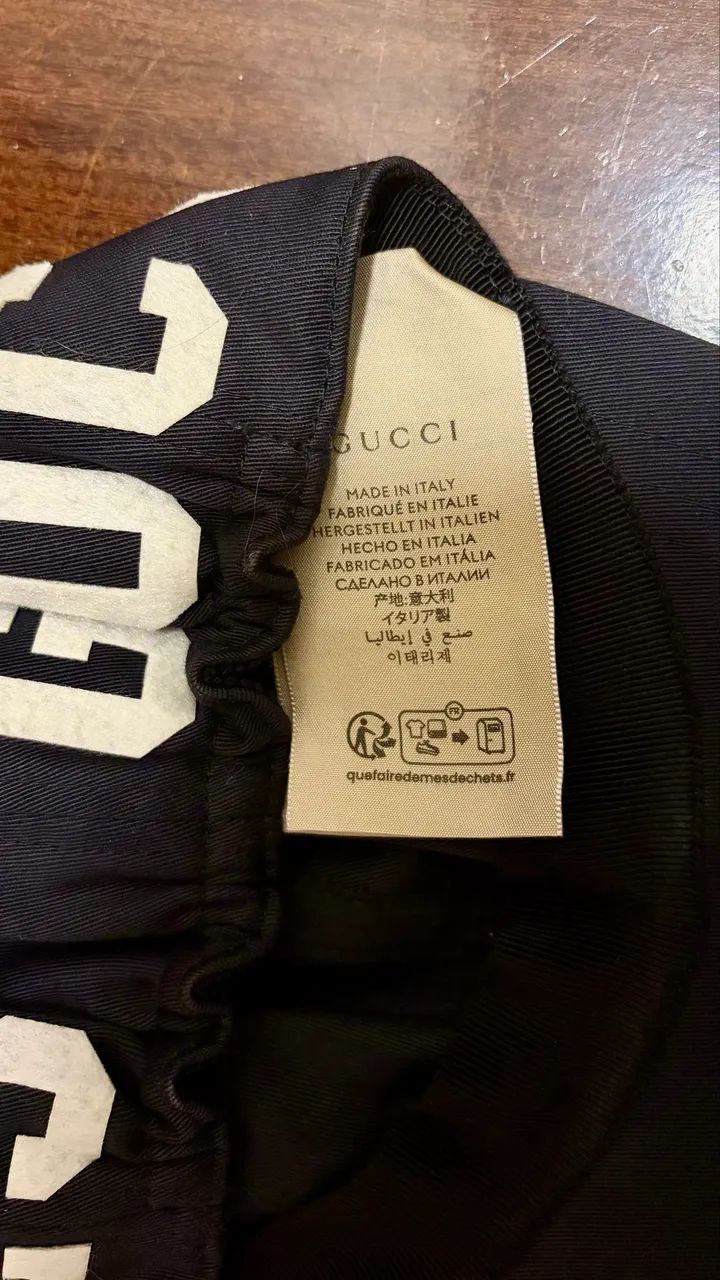 Boné Gucci Cotton Canvas Baseball - Foto 4