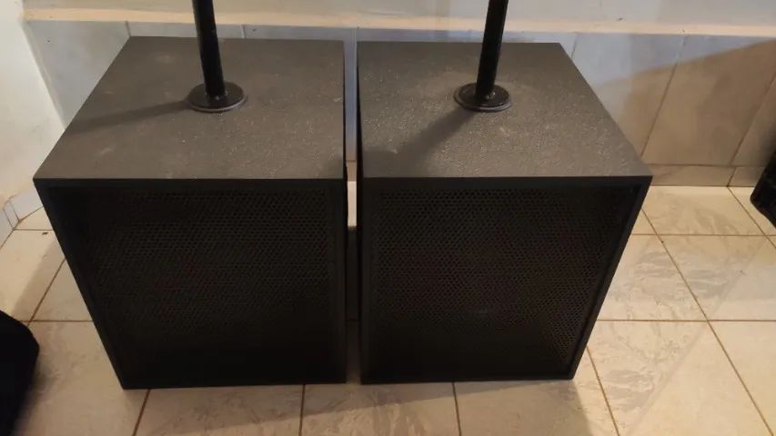 Kit 2 Subwoofer 15" Polegadas Passivo Profissional - Foto 2