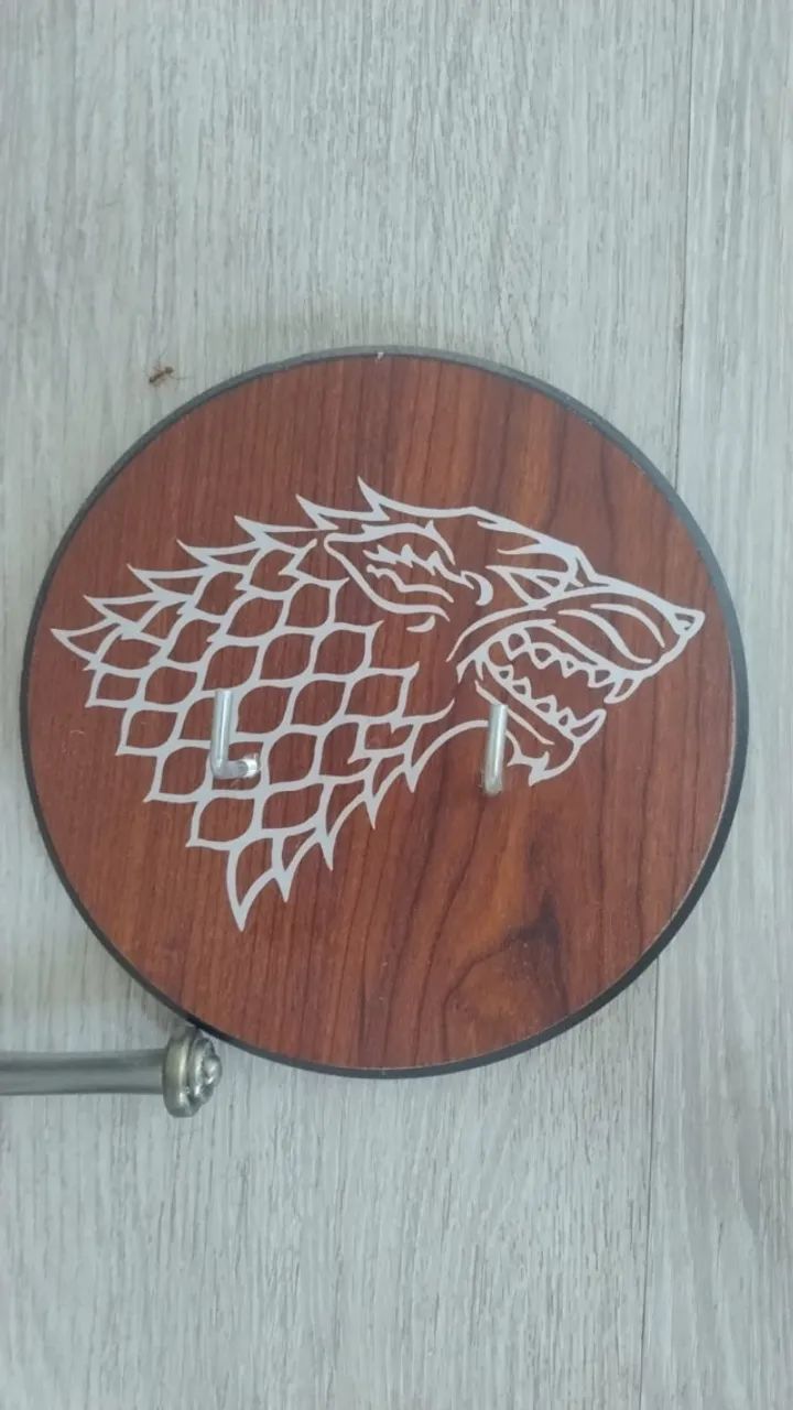 Espada Eddard Stark Game Of Thrones Aço C/ Suporte - Foto 4