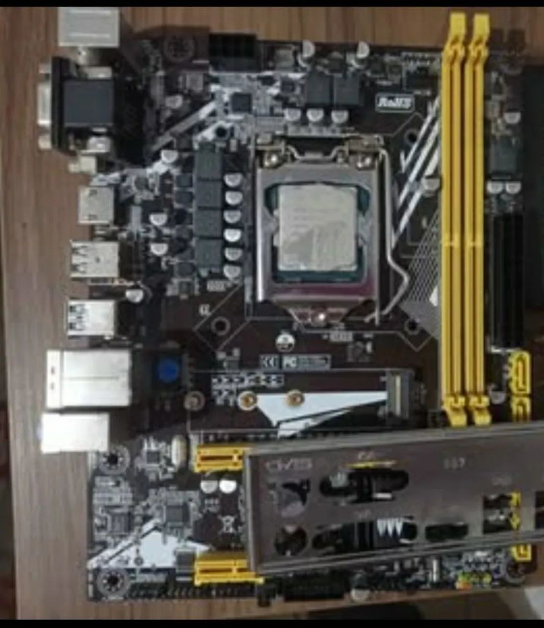 Placa mãe H310-Proc 8500t-ssd 120