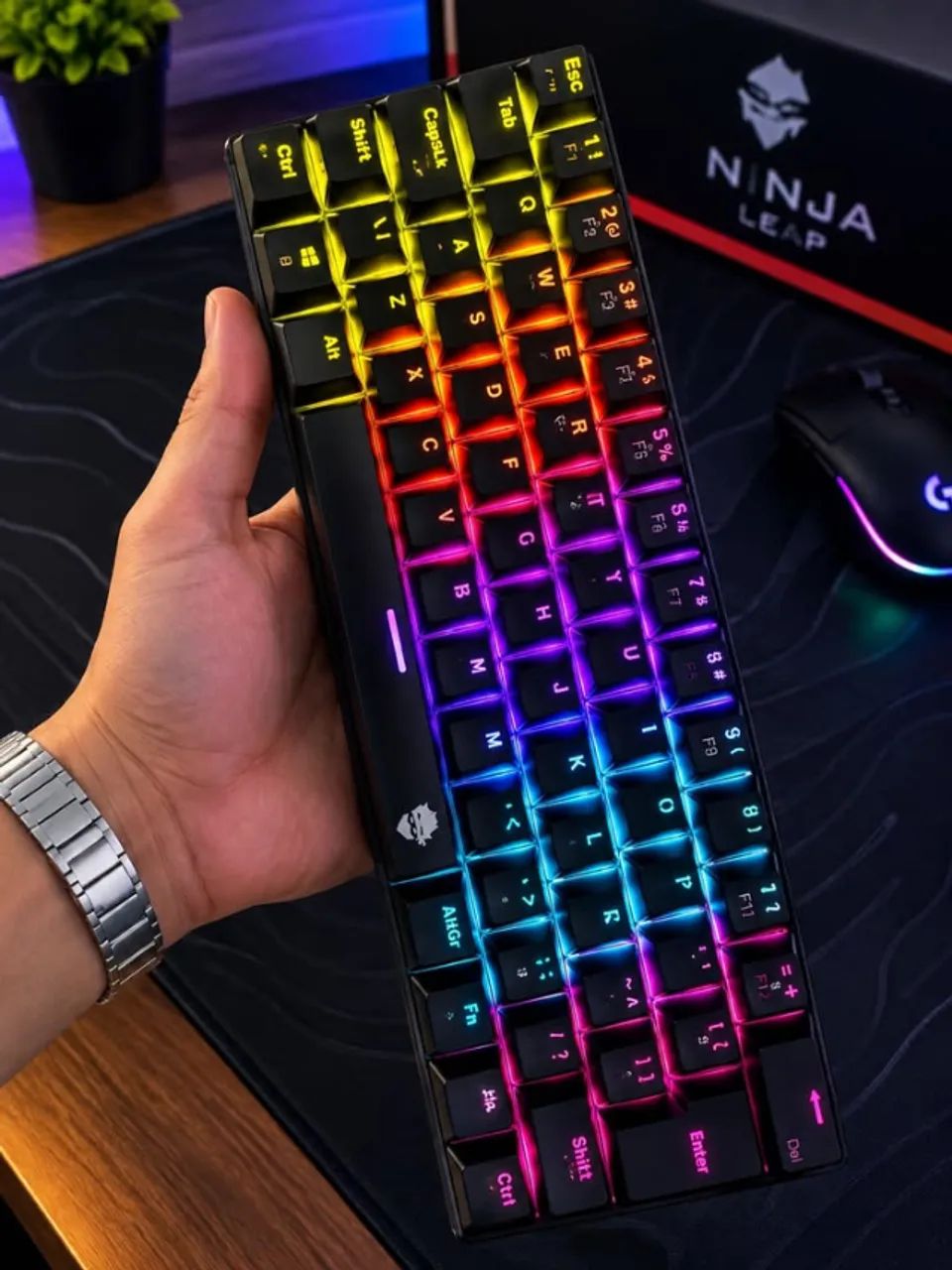 Teclado Mecânico Ninja 60% (NOVO) - Foto 2