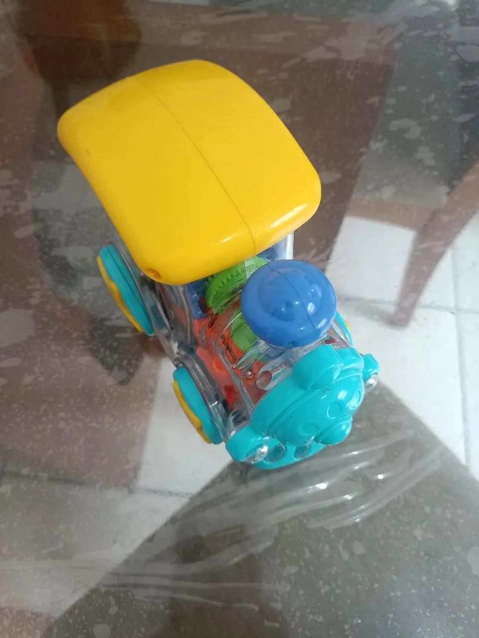 Trenzinho de brinquedo translúcido  - Foto 3