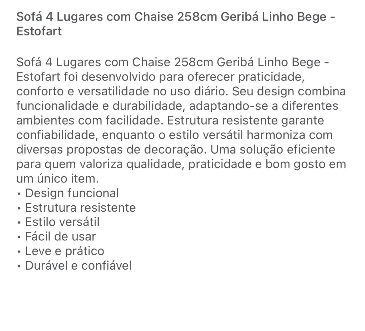Sofá 4 lugares  - Foto 4